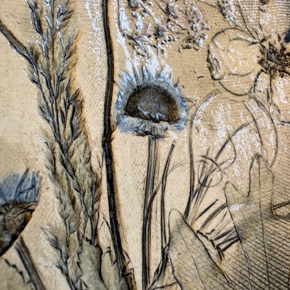 Vintage salt marsh pottery plate - Picture 6 of 8